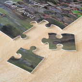 Waldwasserfall Puzzle (Seite)