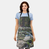 Waldwasserfall Schürze (Getragen)