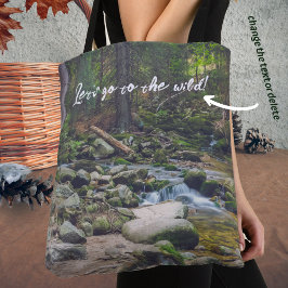 Waldwasserfall Tasche