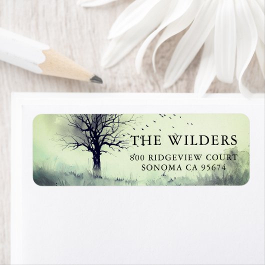 Waldwasserfarbe Rücksendeadresse (Insitu)