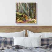 Waldweg Adventure Leinwanddruck (Insitu (Schlafzimmer))