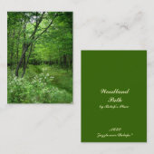 Waldweg ATC Visitenkarte (Vorne/Hinten)