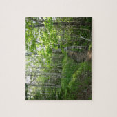Waldweg bei Acadia Puzzle (Vertikal)