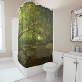 Waldweg Duschvorhang (Beispiel)