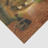 Waldweg im Herbst Brendekilde Seidenpapier (Ausschnitt)