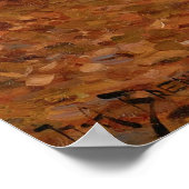 Waldweg im Herbst Hans Andersen Brendekilde Poster (Ecke)