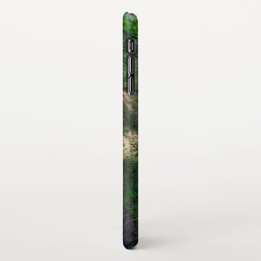 Waldweg iPhone Hülle (Linke Seite)