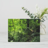 Waldweg Karte (Stehend Vorderseite)