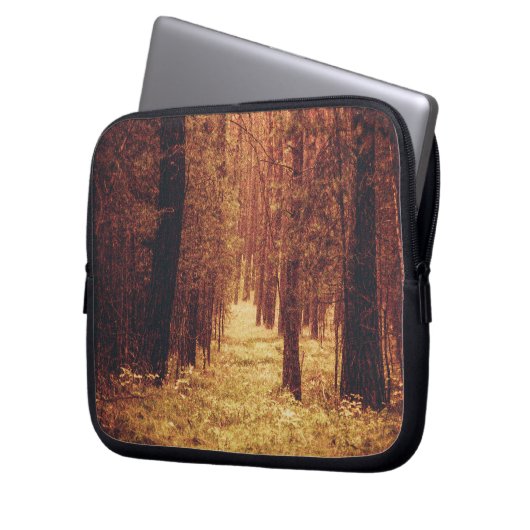 Waldweg... Laptopschutzhülle (Vorderseite Links)