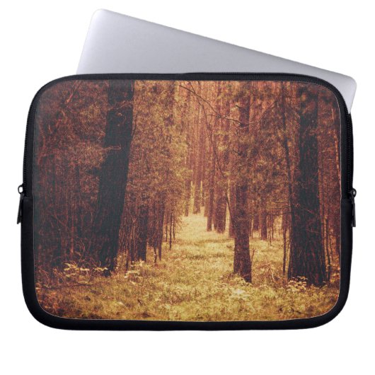 Waldweg... Laptopschutzhülle (Vorderseite)