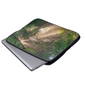 Waldweg Laptopschutzhülle (Vorne Knopf)