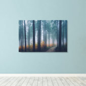 Waldweg Leinwanddruck (Insitu (Holzboden))