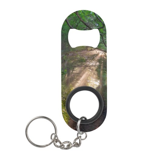 Waldweg Mini Flaschenöffner (Vorderseite)