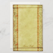 Waldweg - mittelalterliches Briefpapier (Vorne/Hinten)