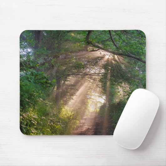 Waldweg Mousepad (Mit Mouse)