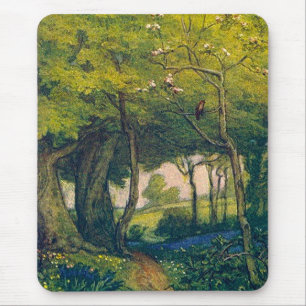 Waldweg Mousepad