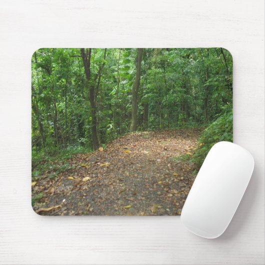 Waldweg Mousepad (Mit Mouse)