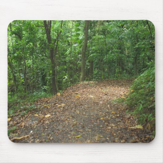 Waldweg Mousepad (Vorne)