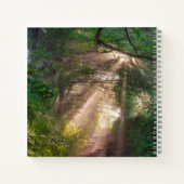 Waldweg Notizblock (Rückseite)