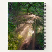 Waldweg Notizblock (Rückseite)