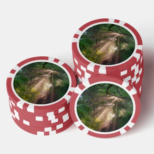 Waldweg Pokerchips (Stapel)