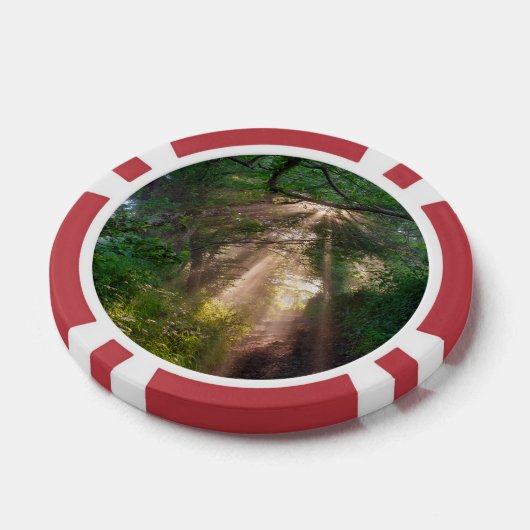 Waldweg Pokerchips (Einzeln)
