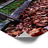 Waldweg Poster (Ecke)
