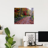 Waldweg Poster (Heimbüro)