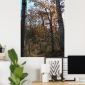 Waldweg Poster (Heimbüro)