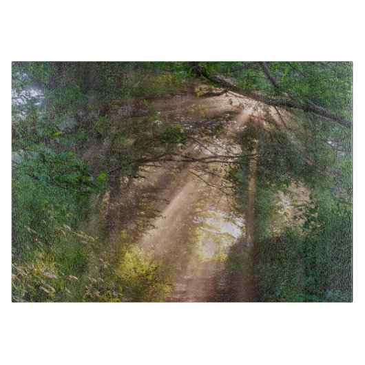 Waldweg Schneidebrett (Vorderseite)