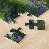 Waldweg Serene im Springtime Puzzle (Seite)