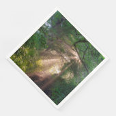 Waldweg Serviette (Ecke)