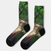 Waldweg Socken (Linkes Detail)