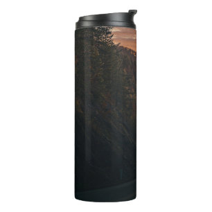 Waldweg und Straßenbeläge Thermal Tumbler Thermosbecher