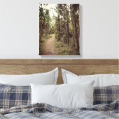 "Waldweg" Wandkunst Leinwanddruck (Insitu (Schlafzimmer))
