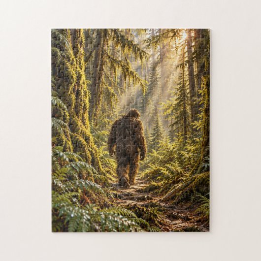 Waldwege Bigfoot Puzzle (Vertikal)