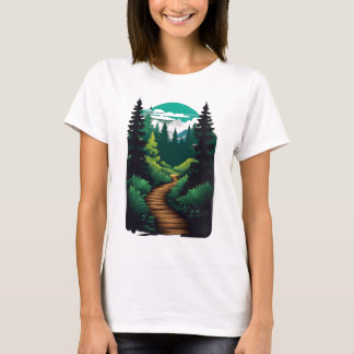 Waldwege - Stille Natur T-Shirt