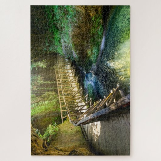 Waldwegpuzzle Puzzle (Vertikal)