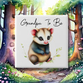 Waldweide Possum Grandpa als Kinderdusche Button