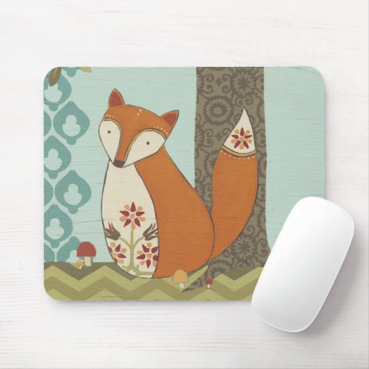 Waldweiden IV Mousepad (Mit Mouse)