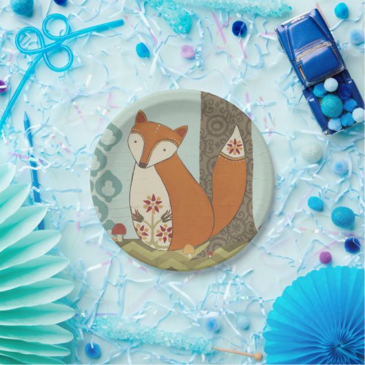 Waldweiden IV Pappteller (Party)