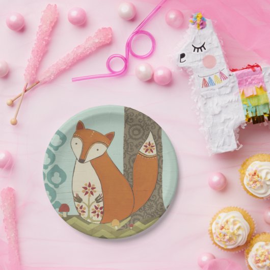 Waldweiden IV Pappteller (Party)