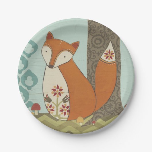 Waldweiden IV Pappteller (Vorderseite)