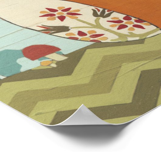 Waldweiden IV Poster (Ecke)