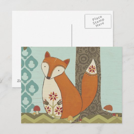 Waldweiden IV Postkarte (Vorne/Hinten)