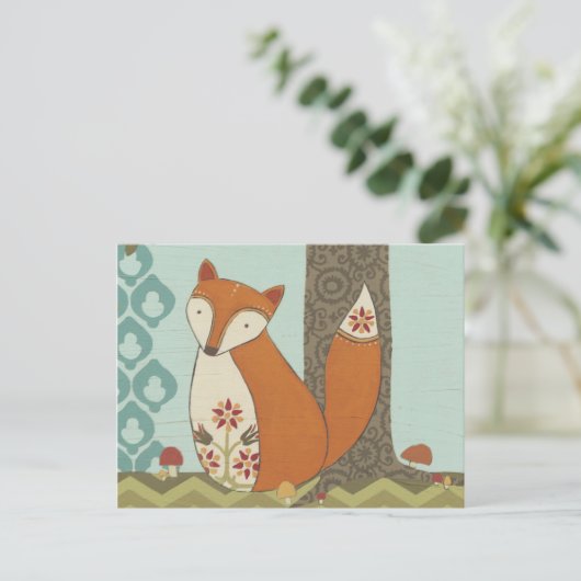 Waldweiden IV Postkarte (Stehend Vorderseite)