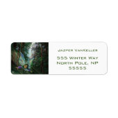 Waldweiden und Wasserfall Burg (Vorne)