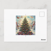Waldweihnacht Postkarte (Rückseite)