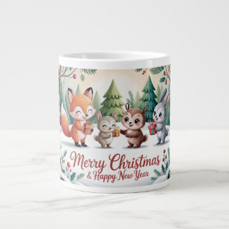 Waldweihnachtsfreunde Jumbo-Tasse