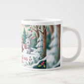 Waldweihnachtsfreunde Jumbo-Tasse (Rechts)